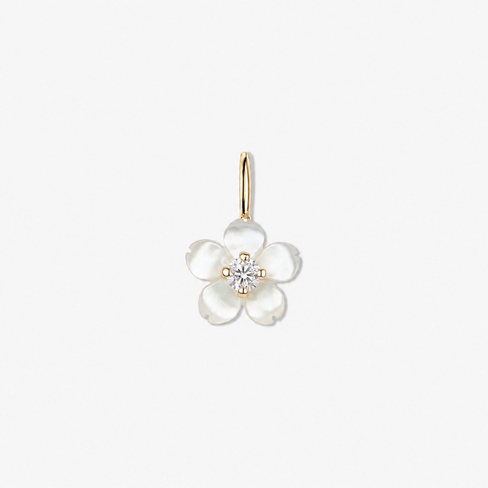 Pandantiv „Sakura” din Aur 14K • Sidef Natural