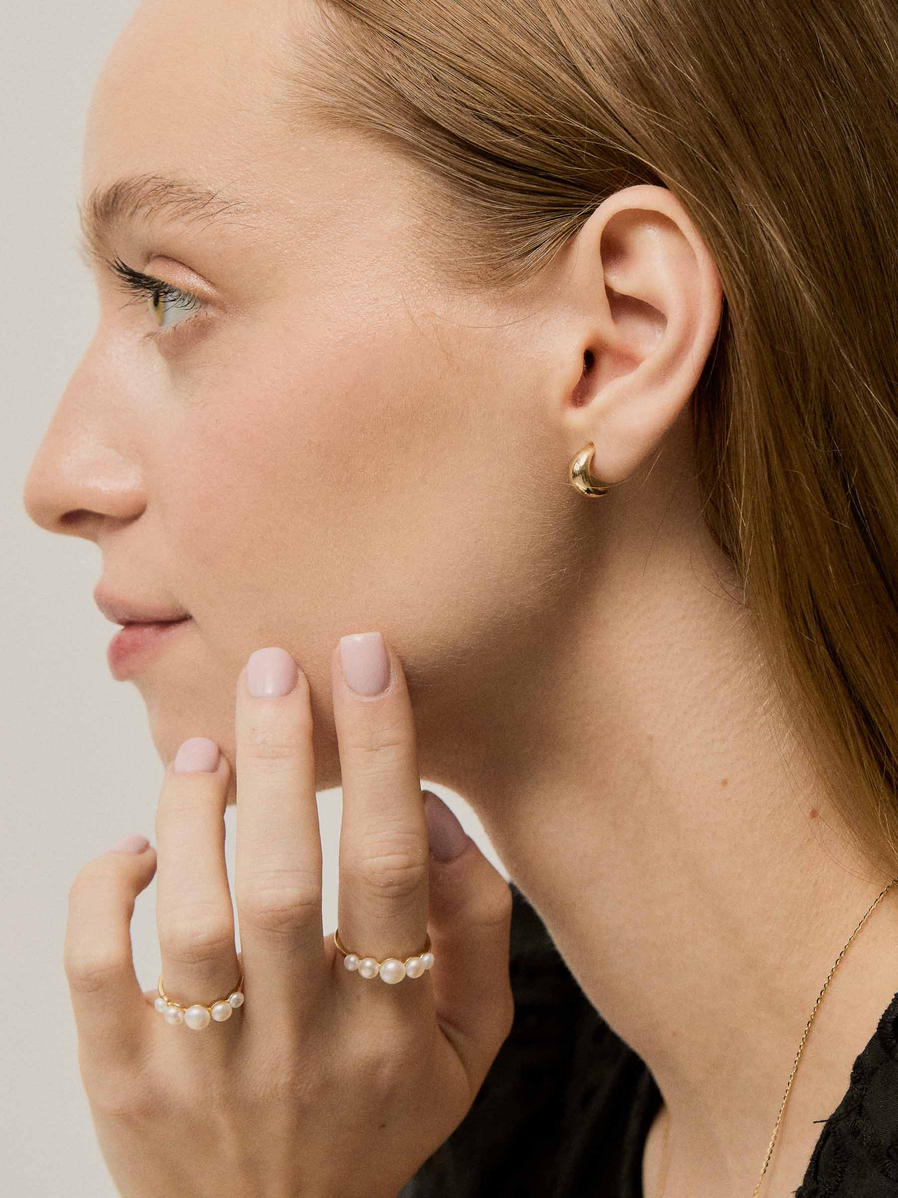 Yuna Earrings - 14K Gold