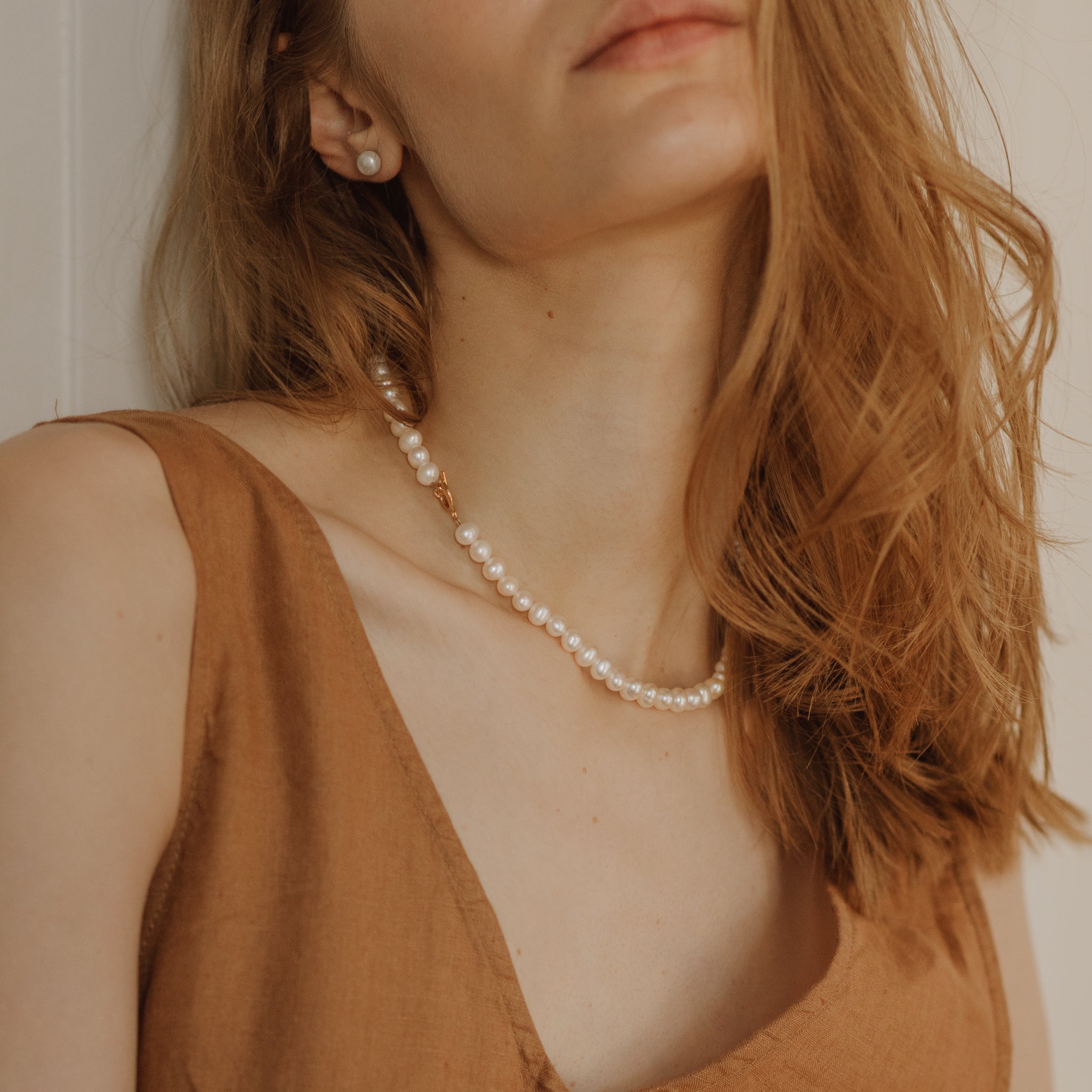 Heather Pearl Necklace
